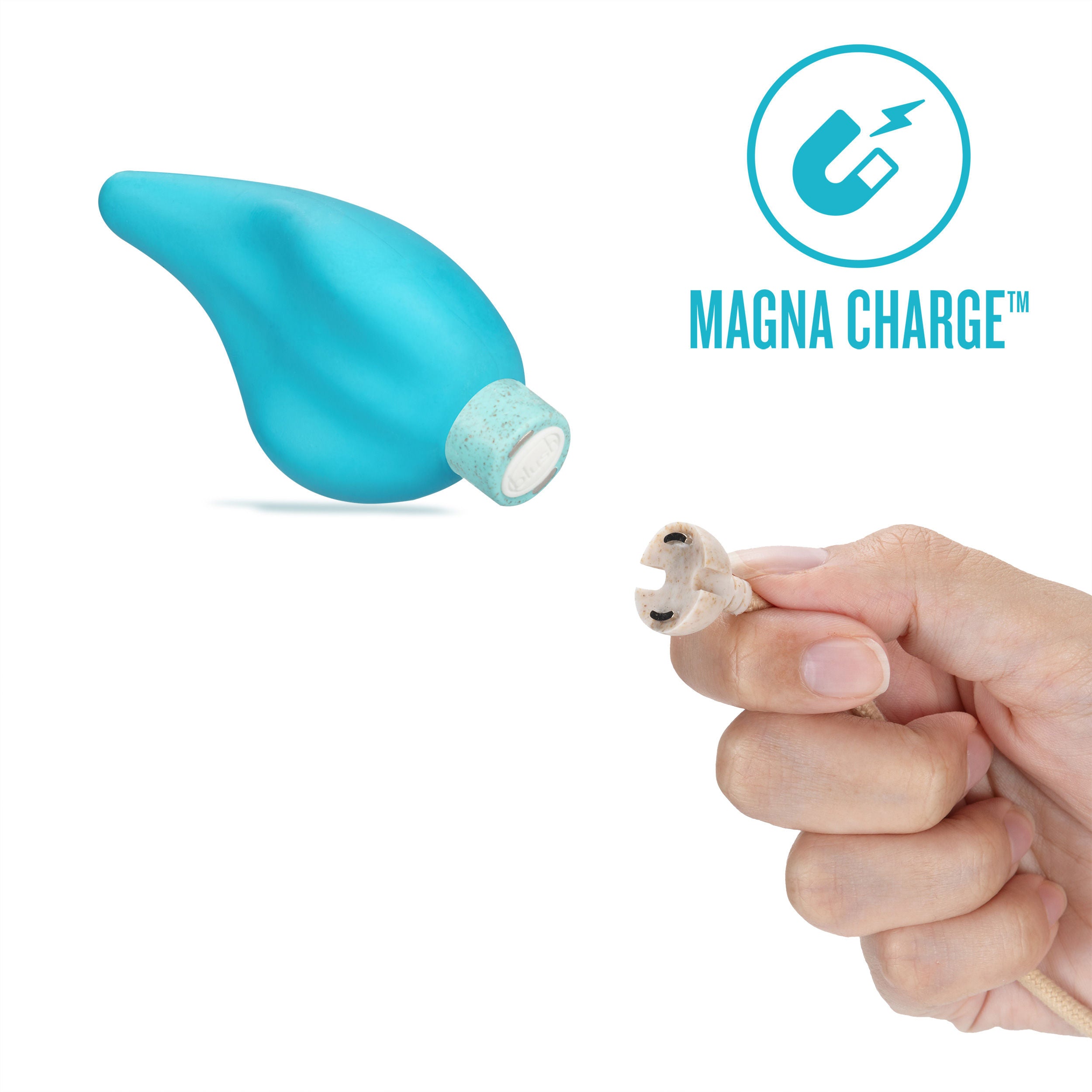 Gaia Eco Caress Aqua Eco-Friendly Vibrator with 10 Modes BULLETS