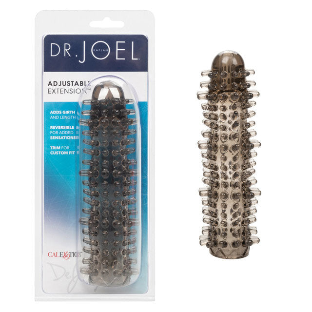 Dr Joel Kaplan Adjustable Clear Penis Extension Sleeve with Girth SLEEVES