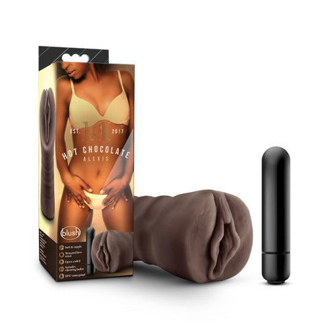Hot Chocolate Alexis Vagina Vibrating Masturbator Strokers - Celebrity