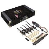 Blush Novelties BONDAGE-TOYS Black Temptasia Safe Word Bondage Kit with Suitcase 819835028970