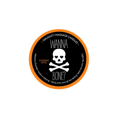 Naughty Pumpkin Spice Massage Candle for Intimate Relaxation Massage Candles
