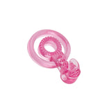 Bodywand COCK RINGS Pink Bodywand Rechargeable Duo Ring with Clit Tickler 848416013340