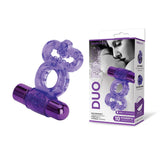 Bodywand COCK RINGS Purple Bodywand Rechargeable Duo Ring 848416013326