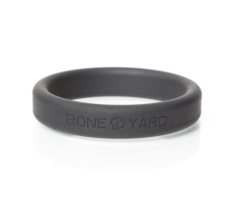 Boneyard Silicone Ring Five Piece Kit Black Cockrings