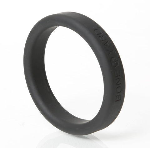 Boneyard Silicone Ring 50mm Black Adult Toy for Comfort and Durability Cockrings