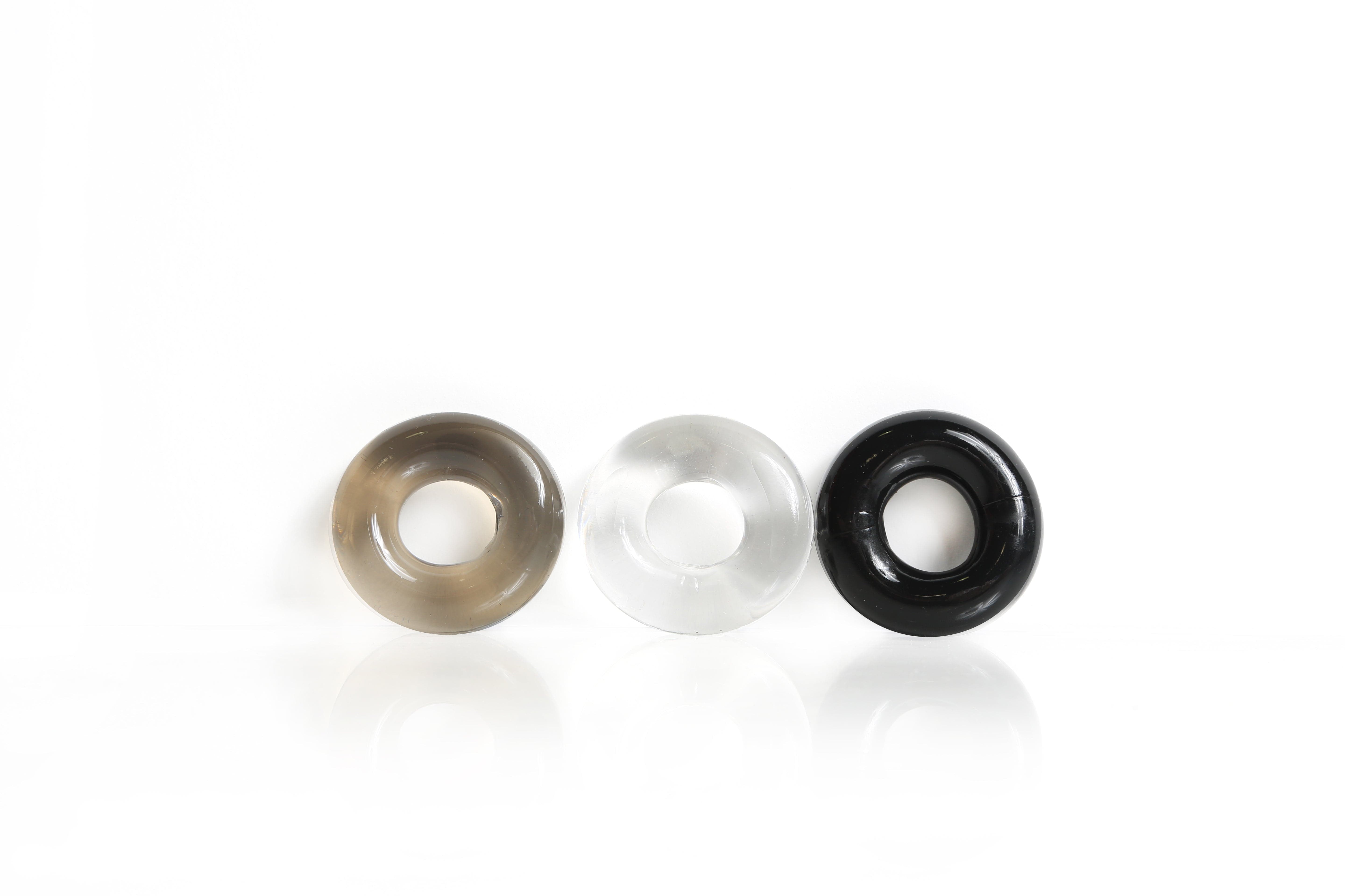 Triple Play Cock Ring with Three Adjustable Sizes for Ultimate Comfort and Versatility Cockrings
