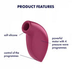 Satisfyer One Night Stand – Pressur-Wave Waterproof Clitoral Vibrator > Sex Toys For Ladies > Clitoral Vibrators and Stimulators