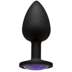Booty Bling Small – Flared Base Silicone Butt Plug > Anal Range > Jewel Butt Plugs