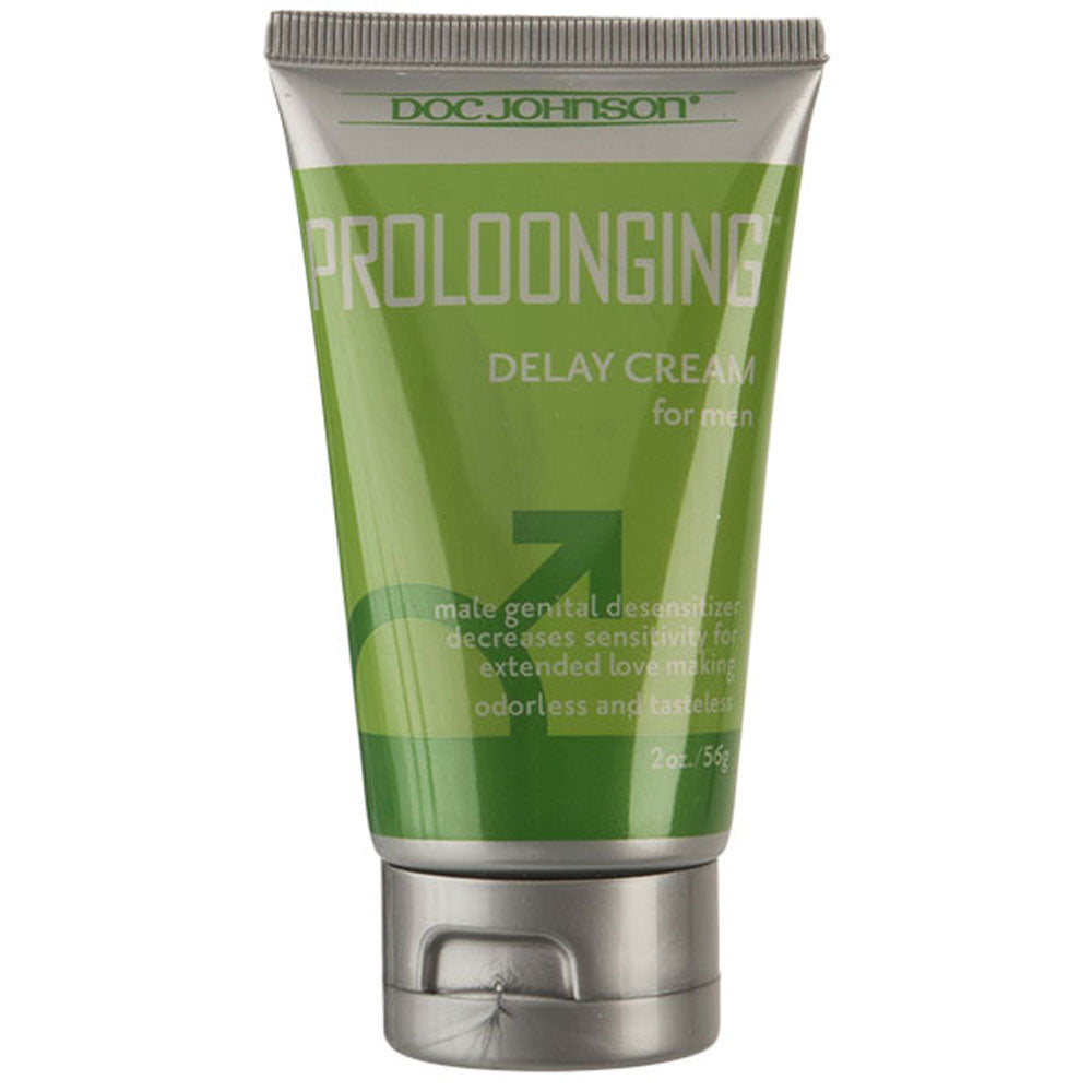 Proloonging Delay Cream with 7.5% Benzocaine 2 oz Topical Desensitizer for Men Secondary image