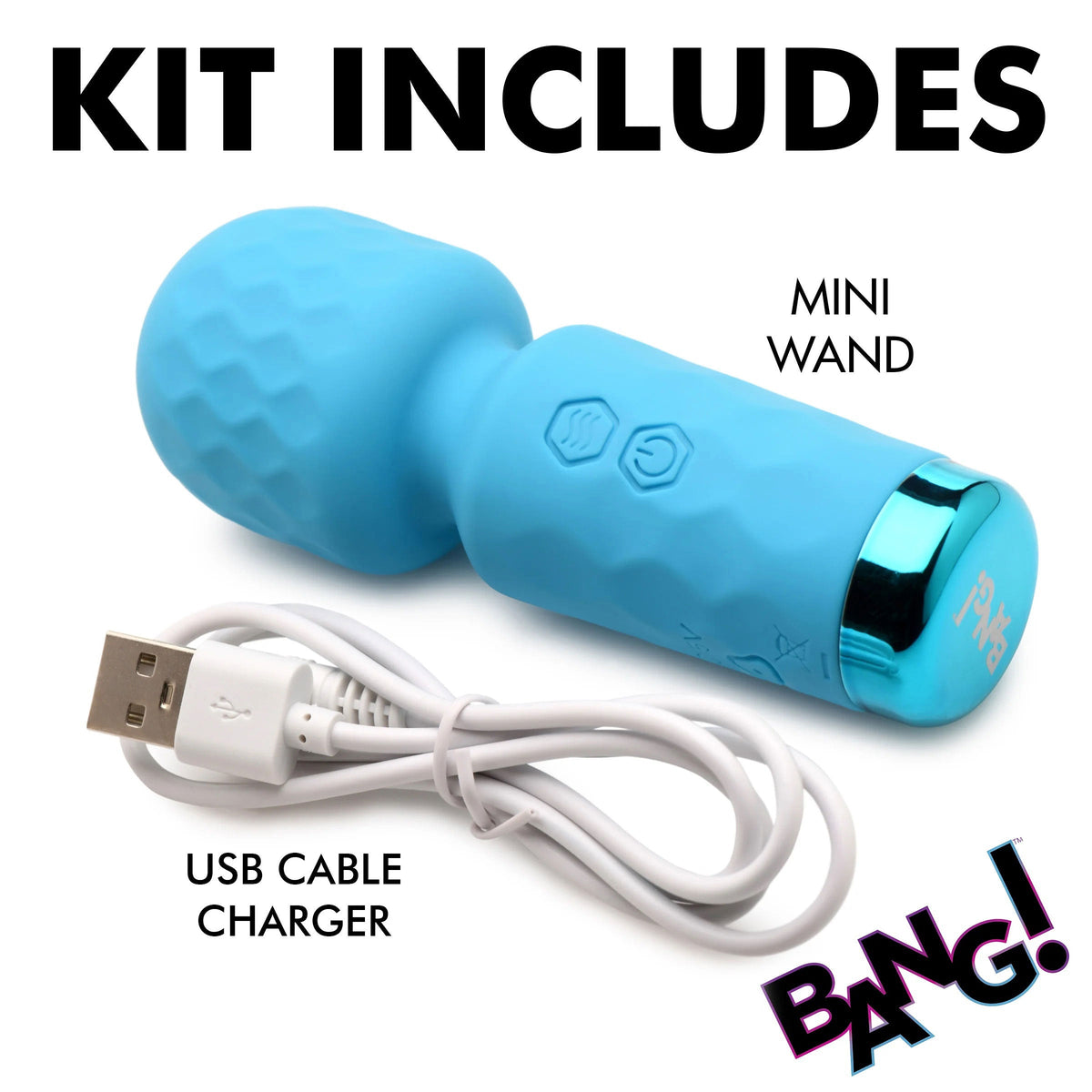 Bang 10X Mini Silicone Wand 4.5 Inch Flexible Neck > Sex Toys > Mini Massagers