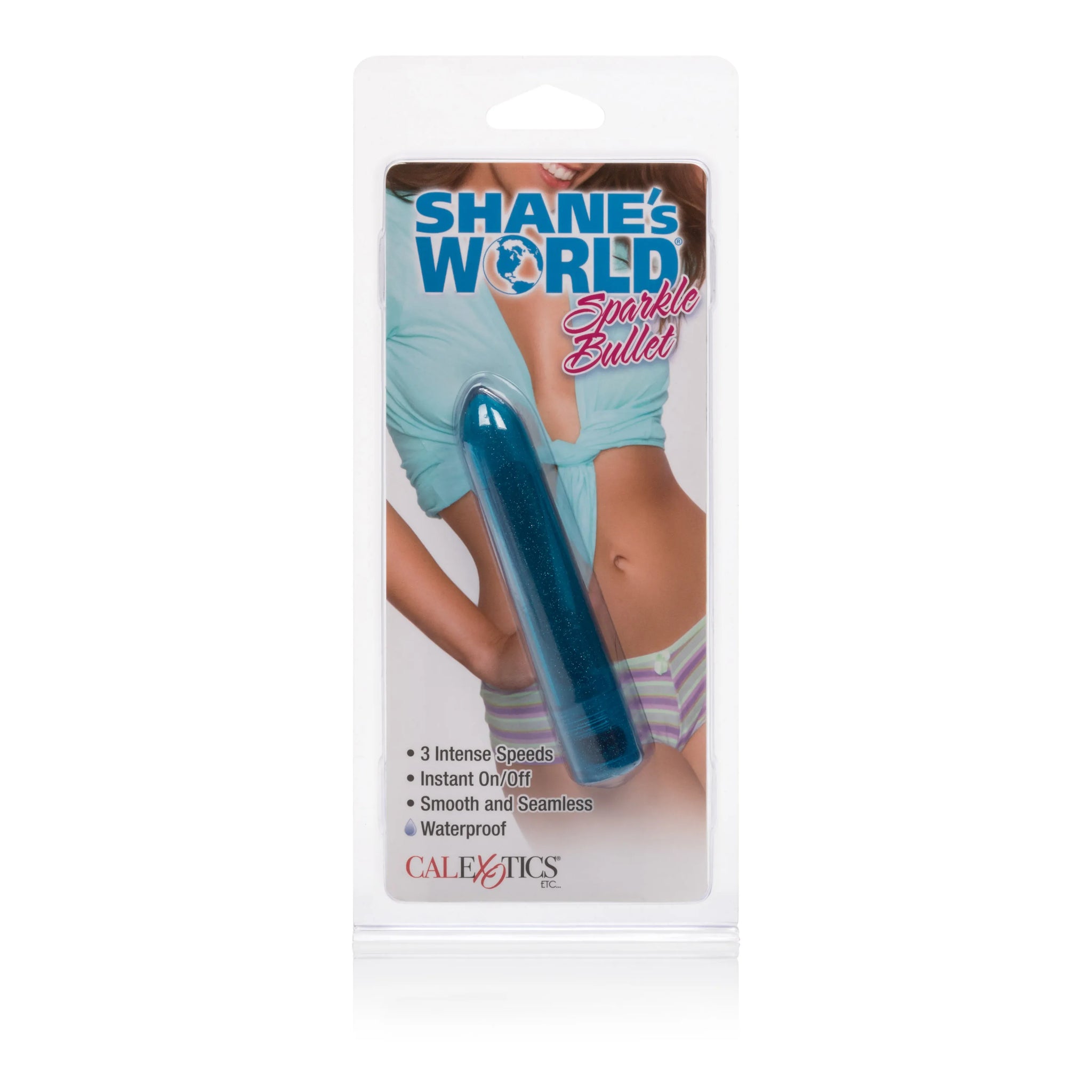 Shane's World Sparkle Bullet – Compact Discreet Bullet Vibrator > Sex Toys For Ladies > Clitoral Vibrators and Stimulators