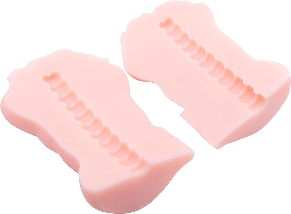 Quickies Thick Pussy Stroker – Ultra-Soft Realistic Textured Sleeve Masturbator > Sex Toys For Men > Masturbators > Manual