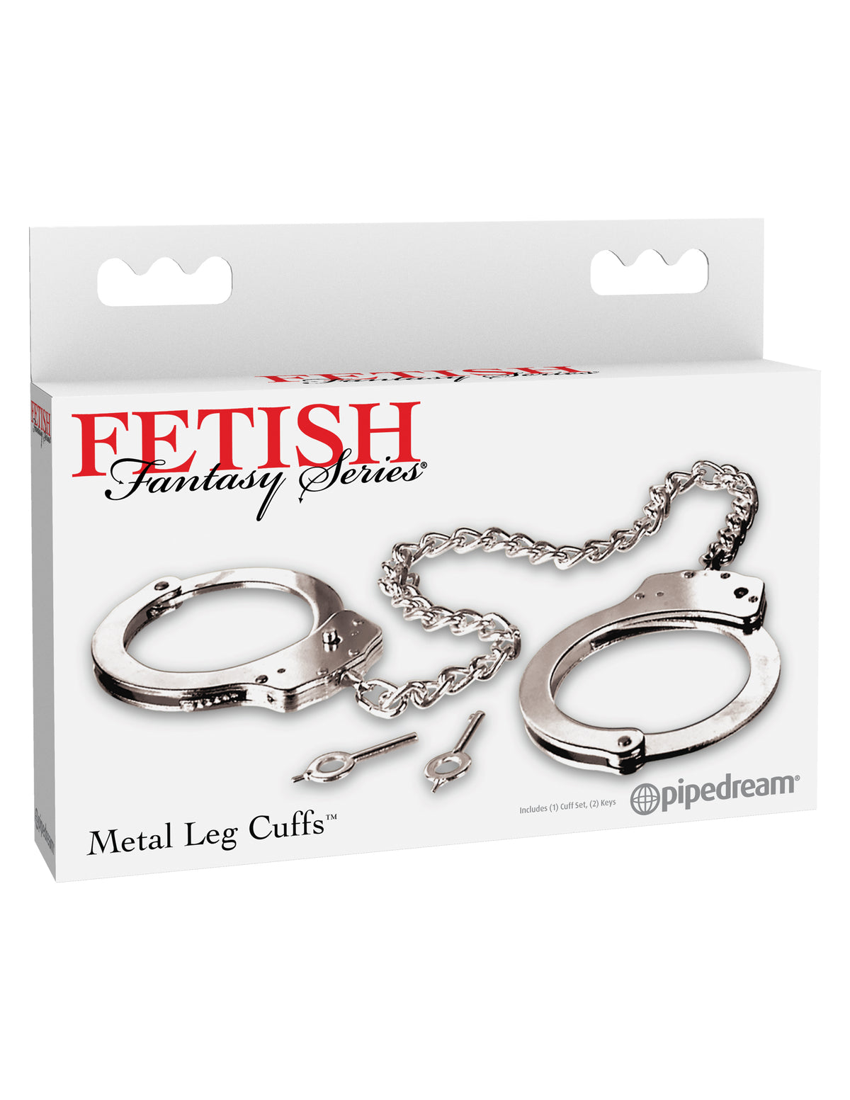 Fetish Fantasy Series Metal Leg Cuffs – Metal Bondage Restraints > Bondage Gear > Restraints