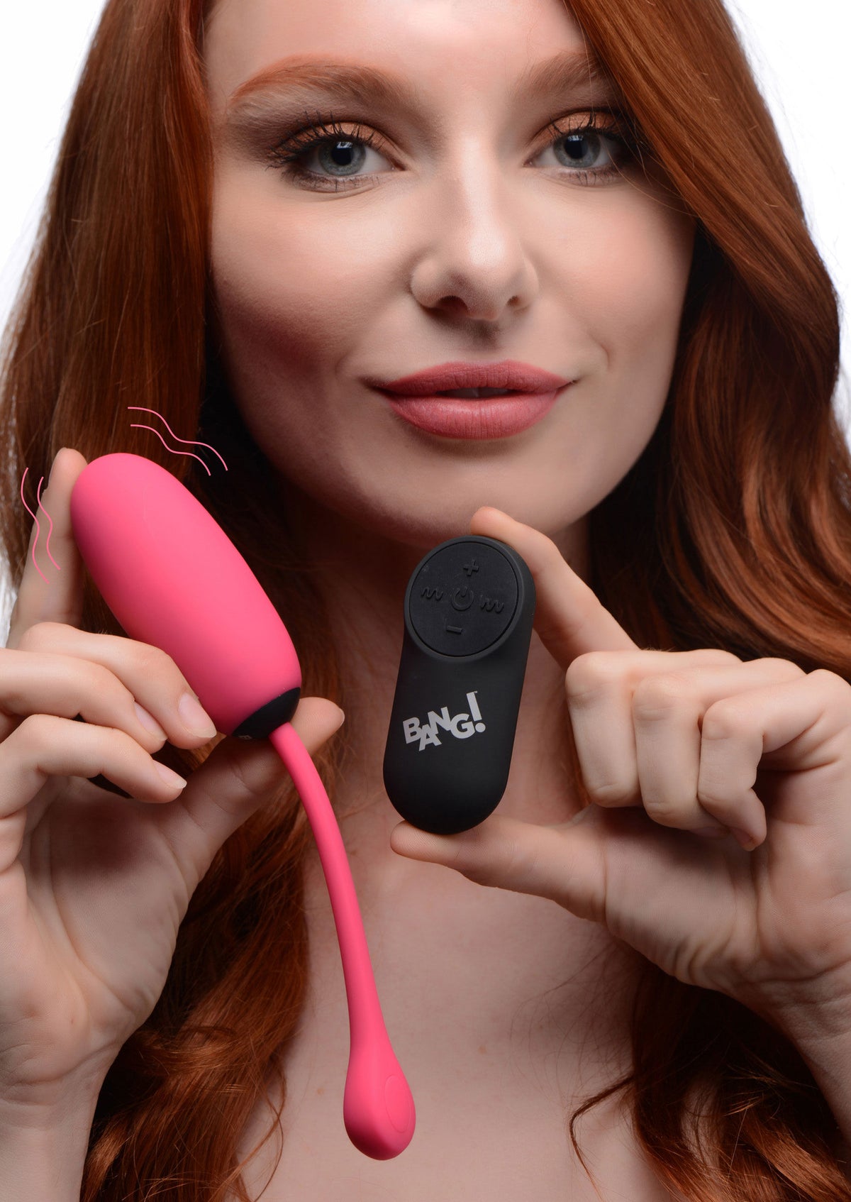 28x Plush Egg and Remote - Pink > Sex Toys For Ladies > Vibrating Eggs