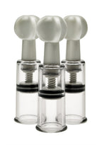 Size Matters Max Twist Clit And Nipple Suction Mini Set Clear Clear > Sex Toys > Nipple Suckers