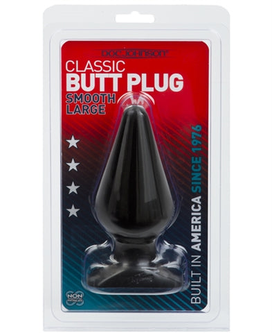 Large Black 6 Inch Butt Plug > Anal Range > Butt Plugs