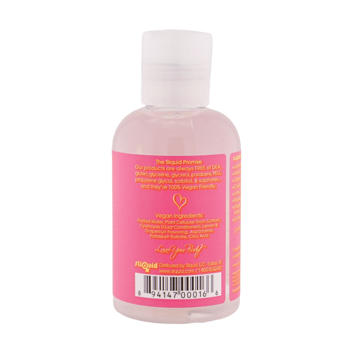 Sliquid Naturals Swirl Pink Lemonade – Vegan Friendly Flavored Lubricant 125ml Secondary image