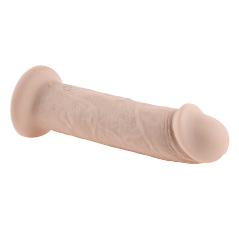 7 Inch Girthy Suction Cup Vibrating Dong with 10 Speeds Dongs Realistic