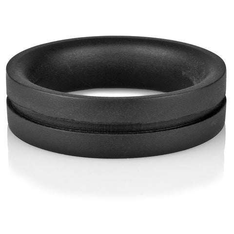 RingO Pro Large Black Silicone Erection Enhancement Ring COCK RINGS