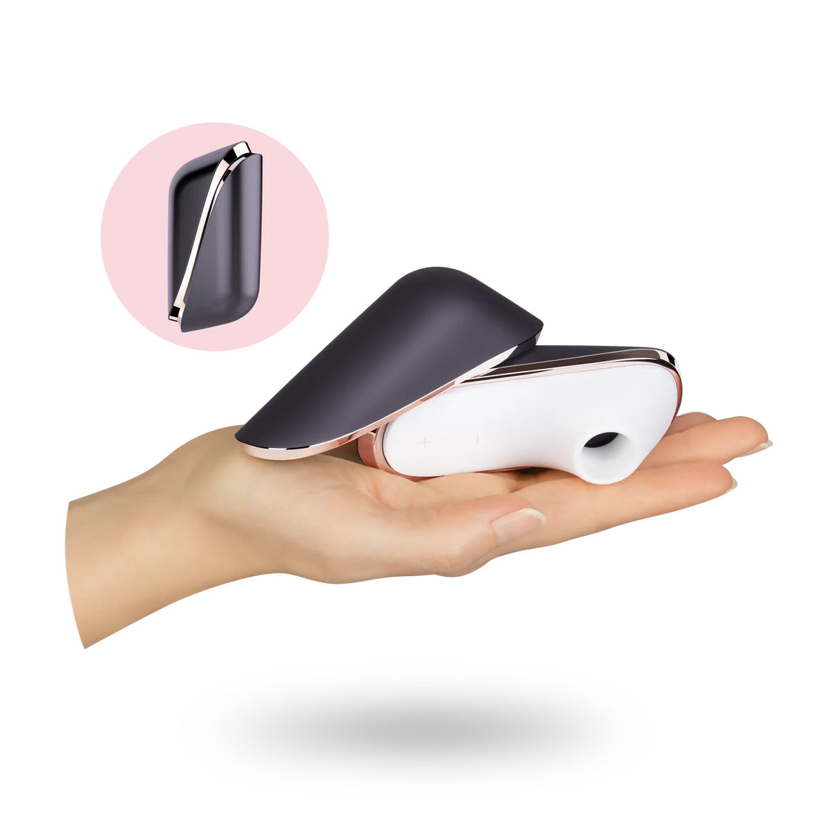 Satisfyer Pro Traveler – Compact Waterproof Vibrator White > Sex Toys For Ladies > Air Pulsation