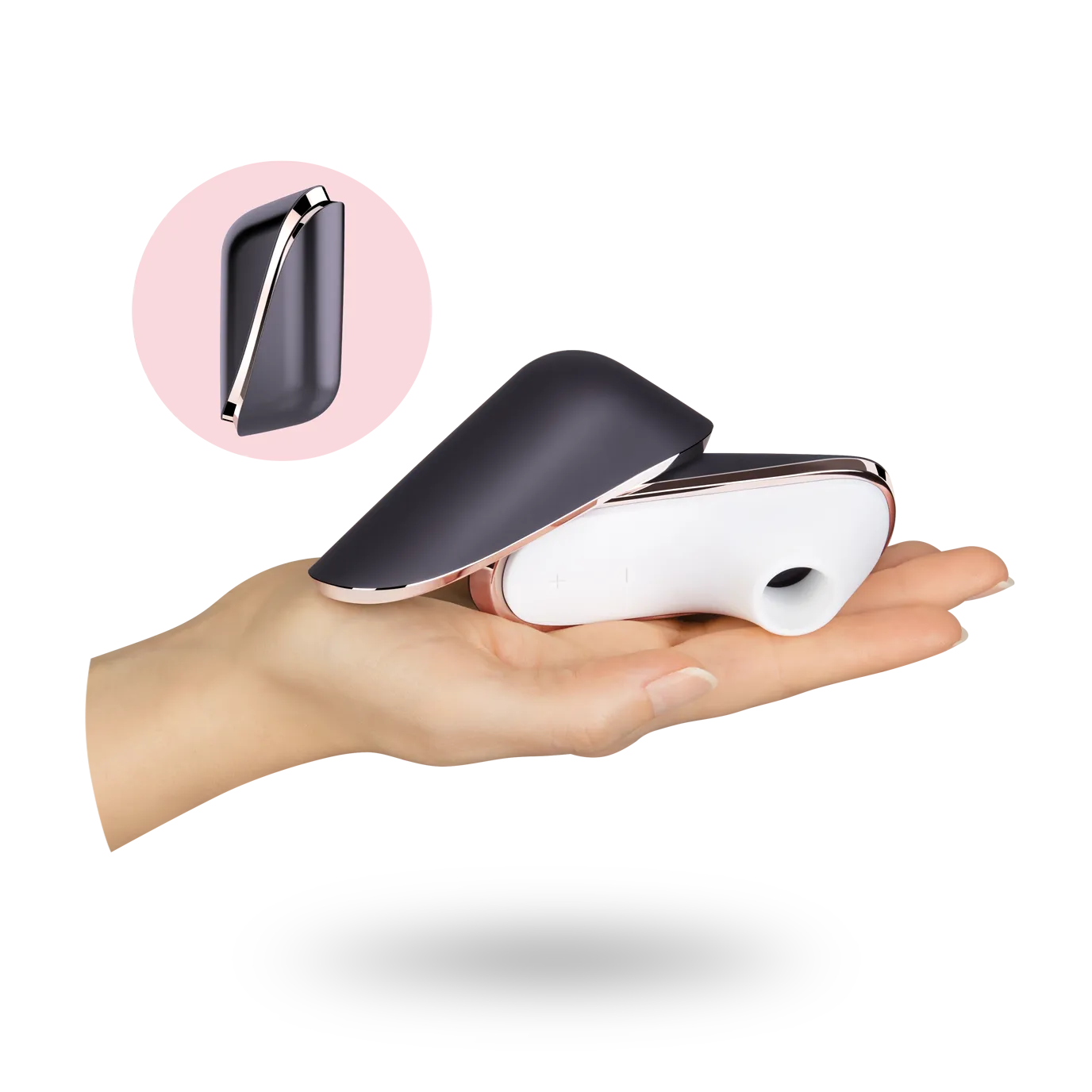 Satisfyer Pro Traveler – Compact Waterproof Vibrator White > Sex Toys For Ladies > Air Pulsation