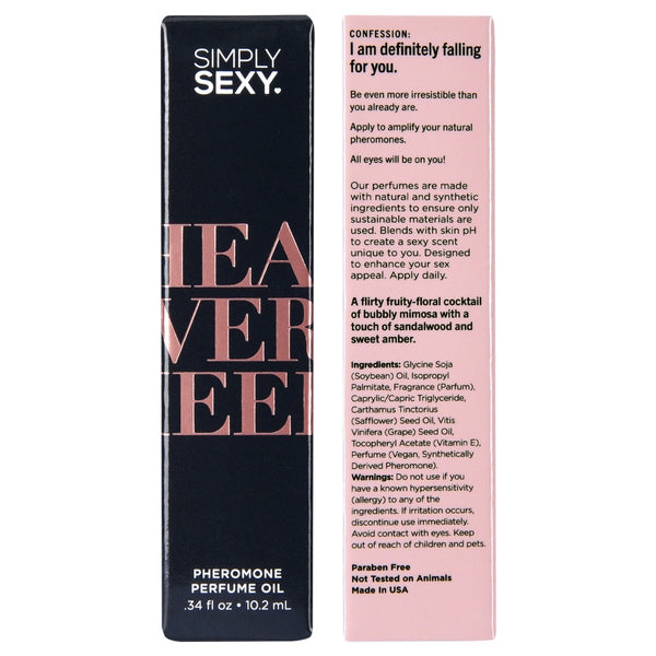 Simply Sexy Head Over Heels Pheromone Perfume Oil Roll On Default Title Perfume Spray