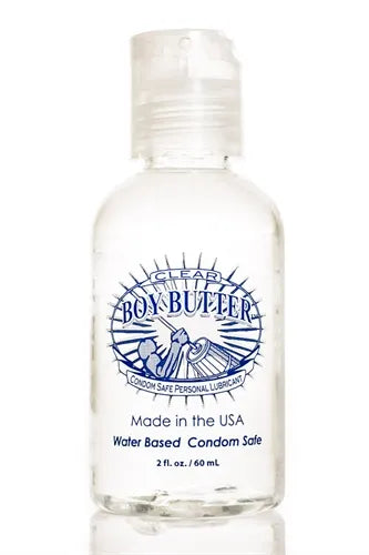Boy Butter Clear H2O – Water-Based Personal Lubricant 2 Oz Default Title > Lube > Hybrid