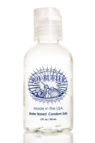 Boy Butter Clear H2O – Water-Based Personal Lubricant 2 Oz