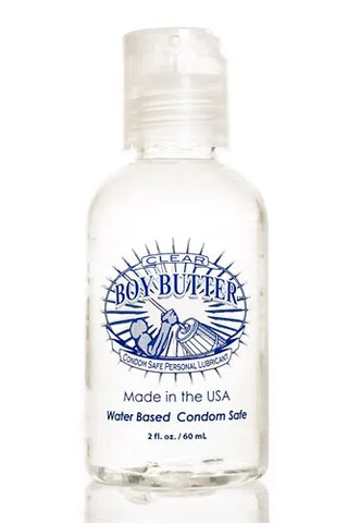 Boy Butter Clear H2O – Water-Based Personal Lubricant 2 Oz Default Title > Lube > Hybrid