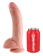 King Cock 9 Inch With Balls – Realistic Lifelike 22.9 cm Dildo > Dildos > Large Dildos