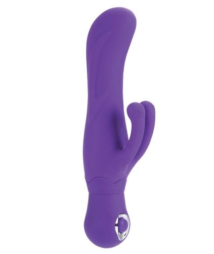 Posh Silicone Thumper 3.75 Inch Dual Massager Rechargeable Vibrator > Vibrators > Ladies > Rabbit