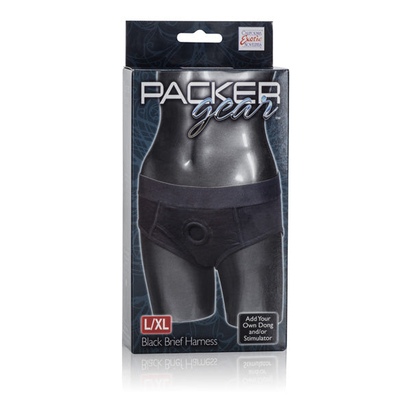 Packer Gear Brief Harness (Black) – Large to Extra Large Harness > Gender > Bodywear