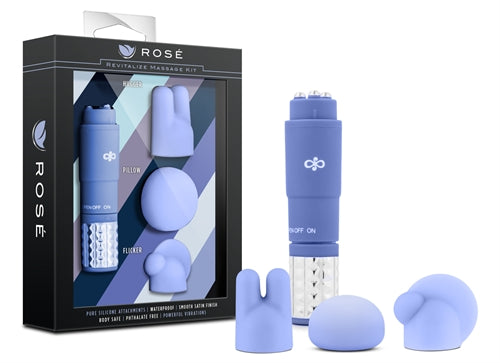 Rose Revitalize Massage Kit – Relaxation Massage Tool Blue > Vibrators > Mini Vibrators