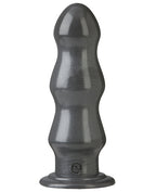 B-7 Tango 7 Inch Anal Dildo (Gun Metal) – Triple Ripple Design Anal Dildo > Anal Range > Oversized Anal Toys