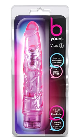 B Yours Vibe No 1 Purple Realistic Vibrator 9 Inch Vibrators