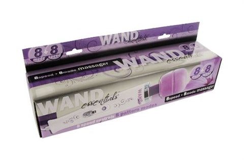 8-Speed 8-Function Purple Wand Massager for Intimate Relaxation Purple > Sex Toys For Ladies > Wand Massagers and Attachments