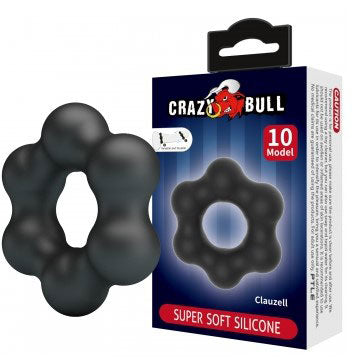Clauzell No.10 Super Soft Silicone Cockring – Soft Flexible Silicone Ring One Size > Cock Ring > Single