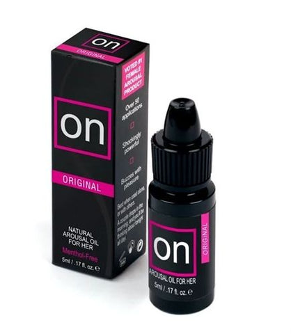 On Natural Original Arousal Oil Medium Box for Women 0.17 Oz Enhancers Female