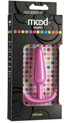 Mood Naughty Small Silicone Plug by Doc Johnson – Premium Comfortable Plug Pink Medium > Anal Range > Butt Plugs