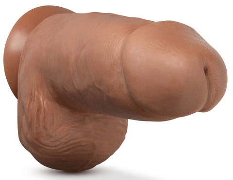 Au Naturel Chub (Mocha) – Realistic Large Dual Density Dildo Dongs Realistic