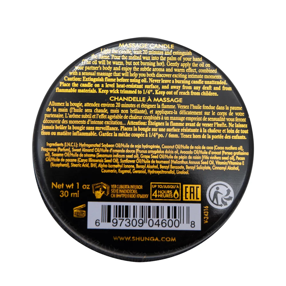 Aphrodisia Mini Massage Candle – Natural Soy Massage Oil Candle 1 Fl Oz > Candles > Massage