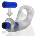Buzzfuck Taint Vibe Sling Vibrating Cock Sling by Oxballs > Cock Ring > Sling