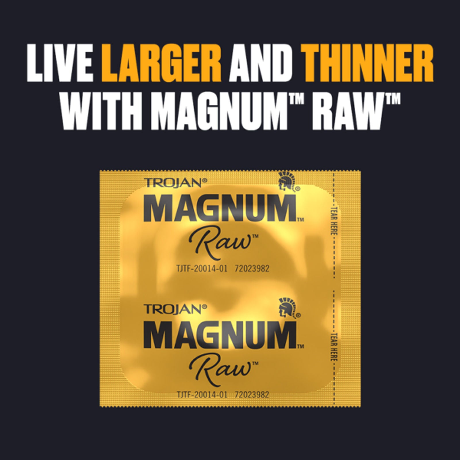 Trojan Magnum Raw 3 Ct Condoms > Essentials > Condoms