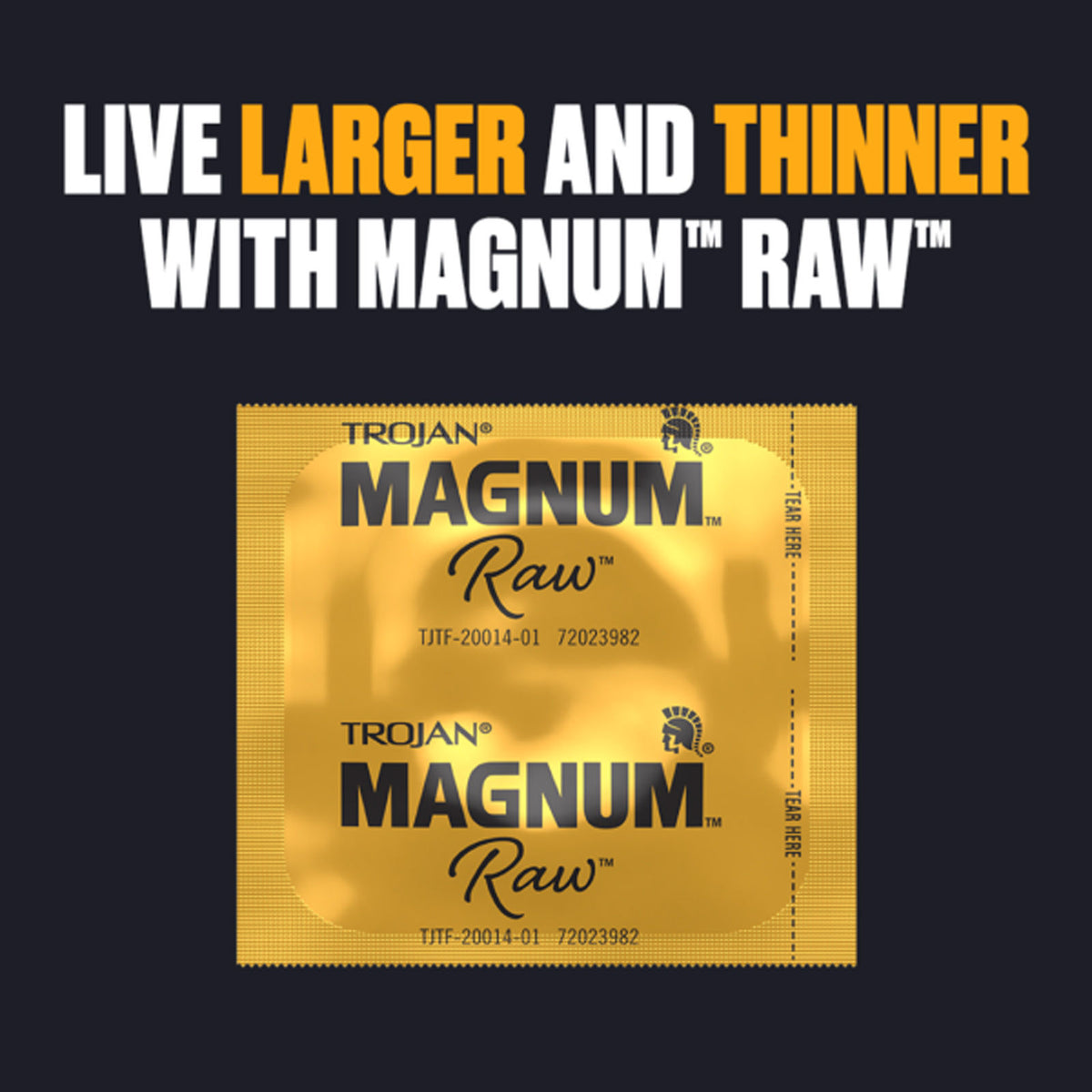Trojan Magnum Raw 3 Ct Condoms Default Title > Essentials > Condoms