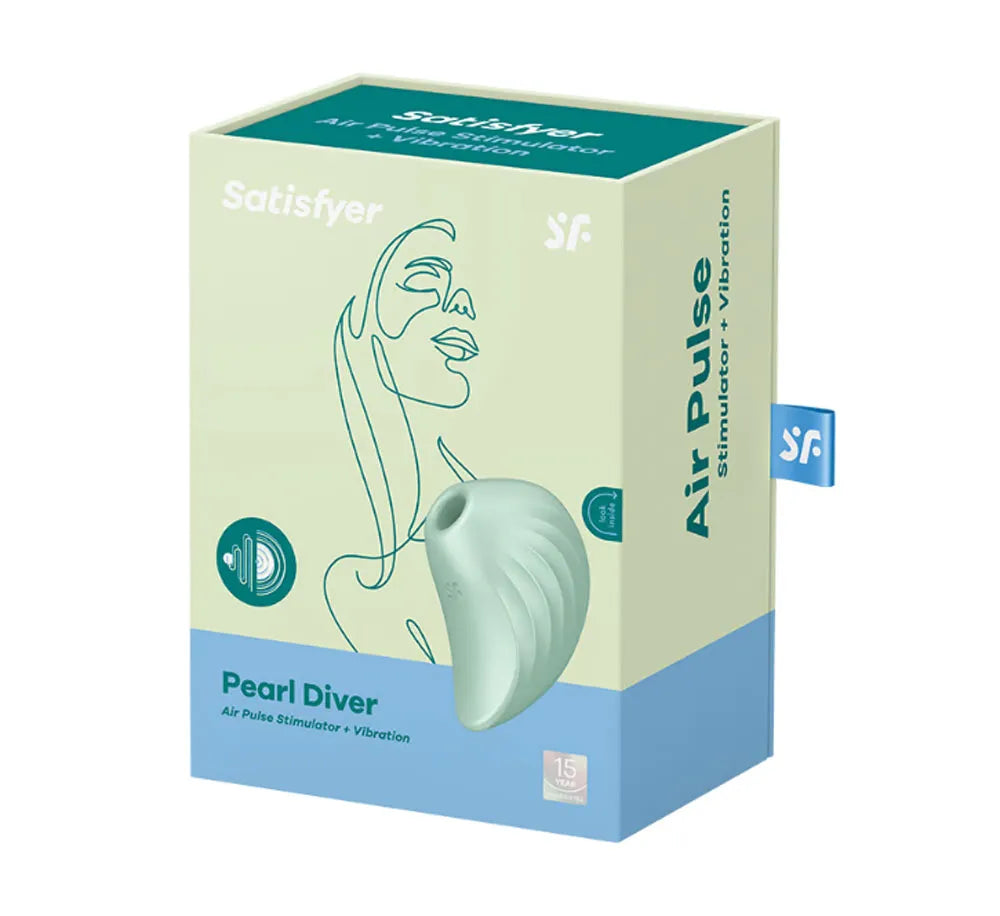Satisfyer Pearl Diver – Air Pulse and Vibration Vibrator > Sex Toys For Ladies > Air Pulsation