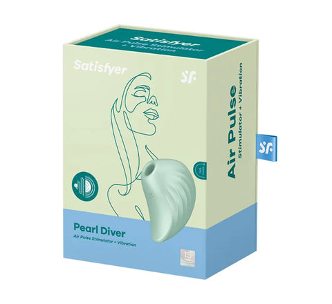 Satisfyer Pearl Diver – Air Pulse and Vibration Vibrator