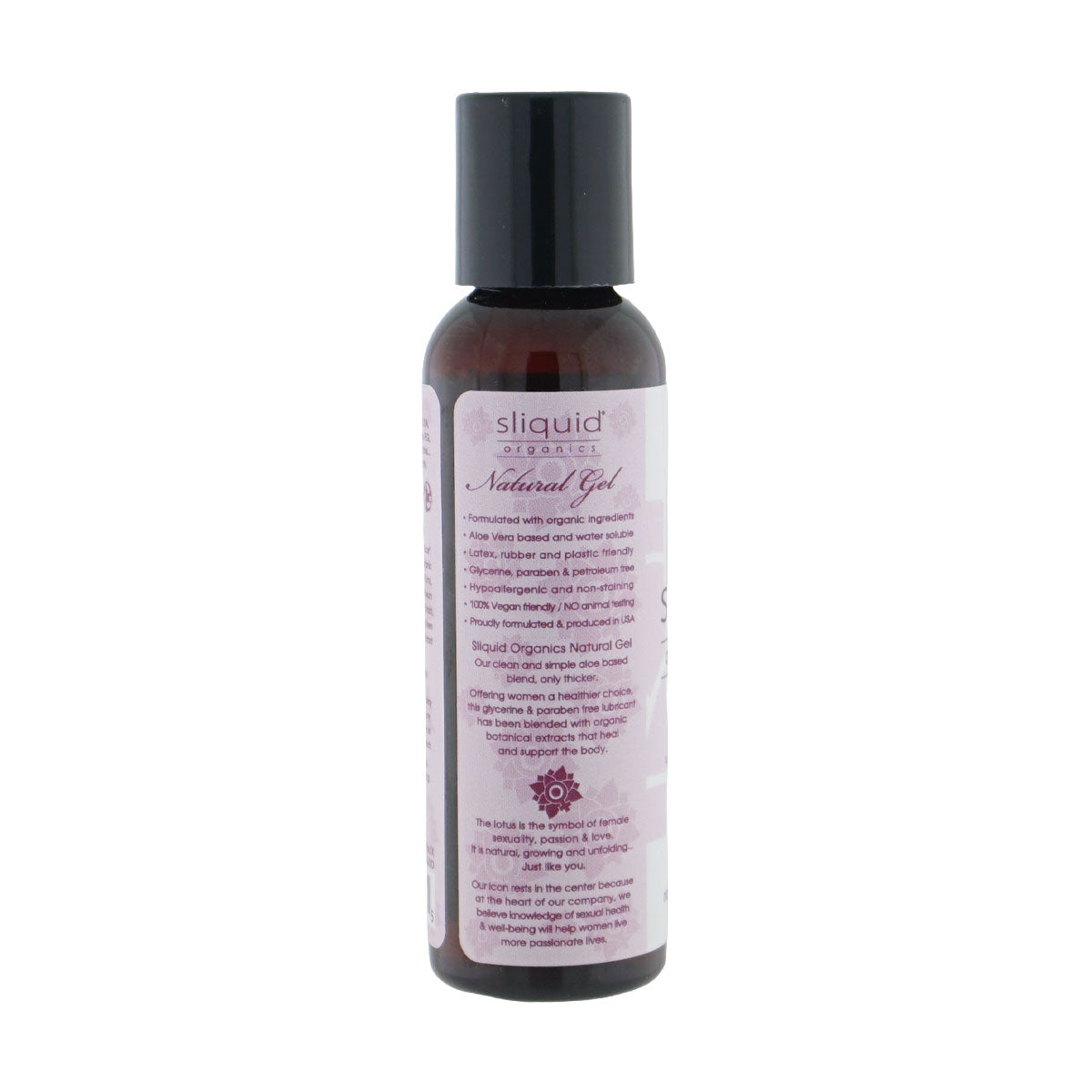 Sliquid Organics Natural Gel Organic Aloe-Based Lubricant 2 Oz > Lube > Water Based