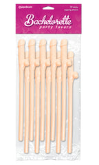 Bachelorette Party Favors Dicky Sipping Straws Set of 10 > Novelties > Bachelor & Bachelorette Items