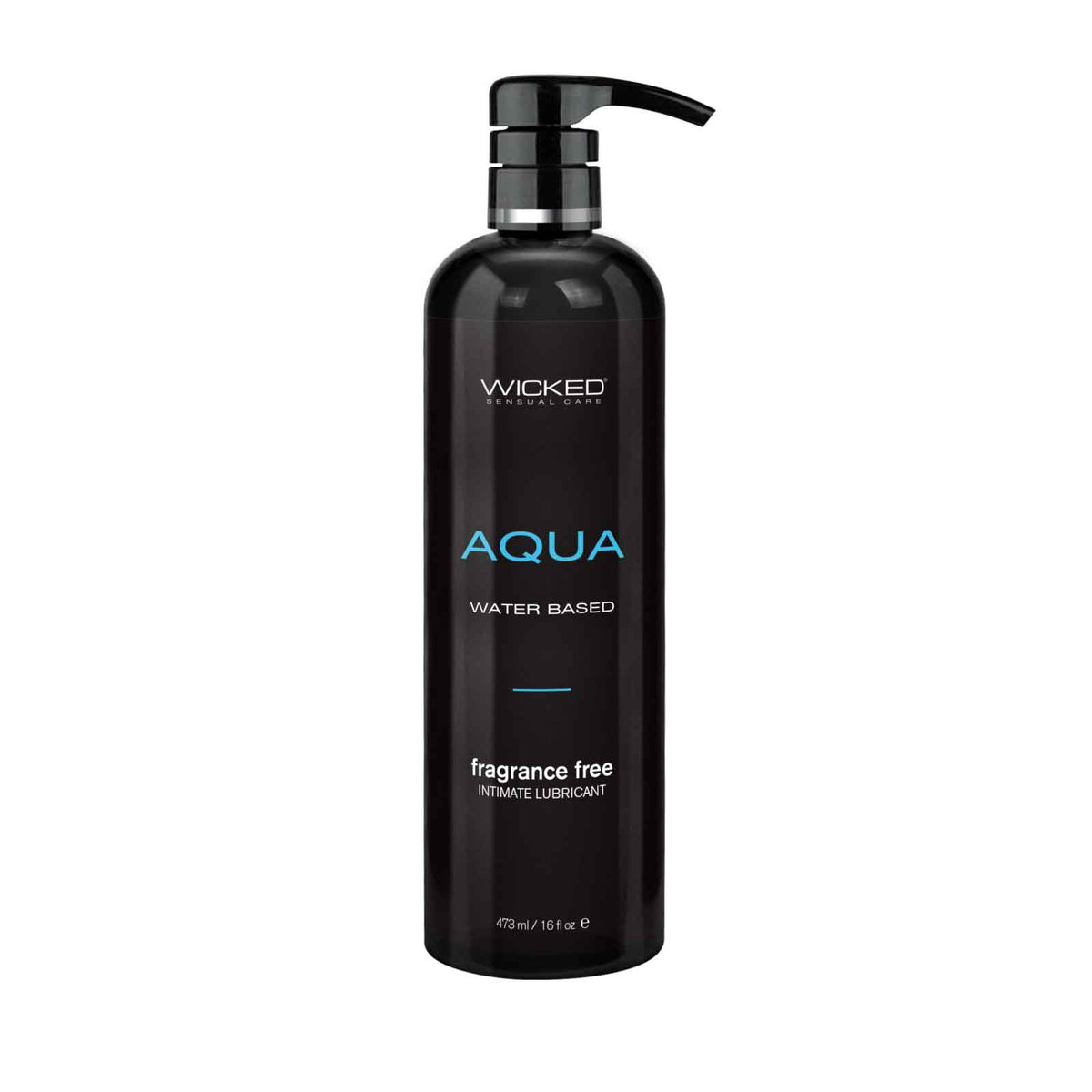 Wicked Aqua Water Based Lubricant 473ml > Lube > Water Based