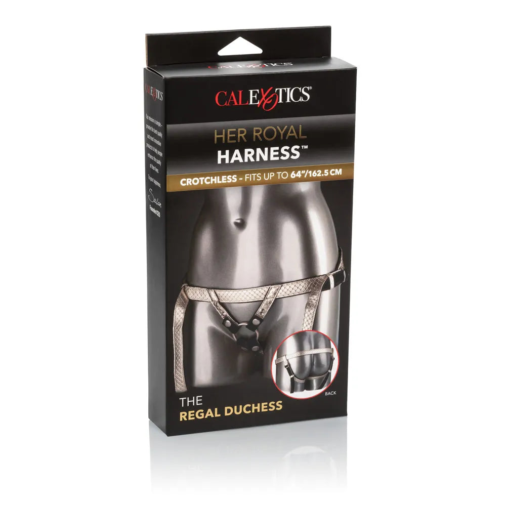 Her Royal Harness Regal Duchess – Premium Crotchless Vegan Leather Harness > Clothes > Womens Harnesses